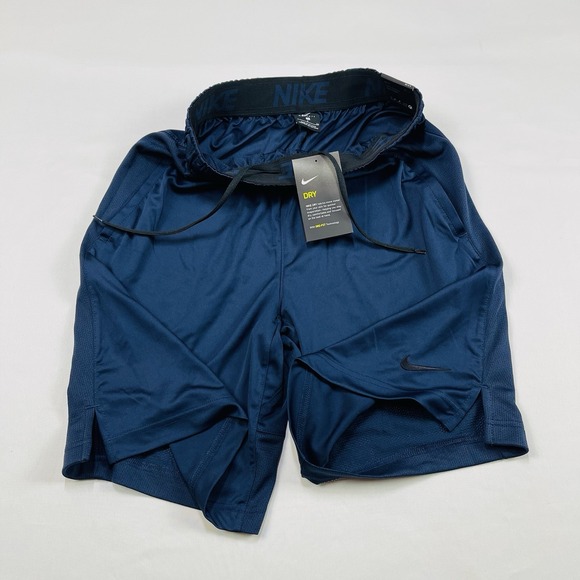 Nike Training Basketball Shorts Dri-Fit Adult Mens Navy Blue Size Small NEW - Picture 13 of 16